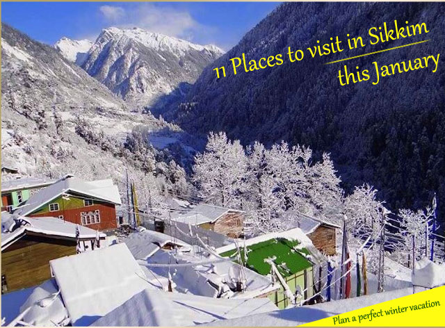 11 places to visit in Sikkim this January