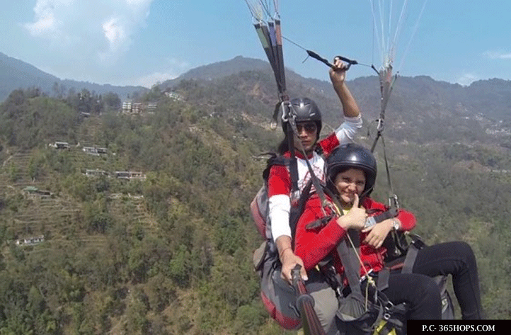 paragliding in Sikkim