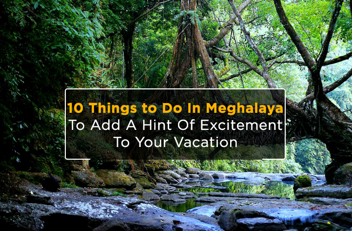 10 Things To Do In Meghalaya To Add A Hint Of Excitement To Your Vacation