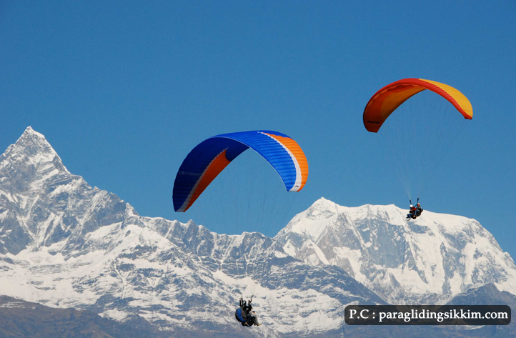 Paragliding in Sikkim